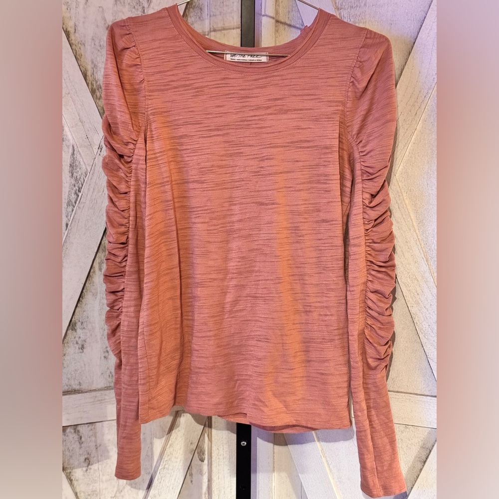 We The Free Dusty Pink Long Sleeve Top - Picture 2 of 6